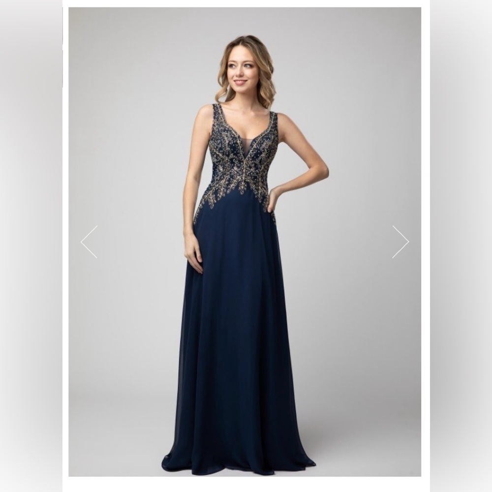 Special Occasion Dress by Juno. Royal Blue Size XL (12).  New with tags.